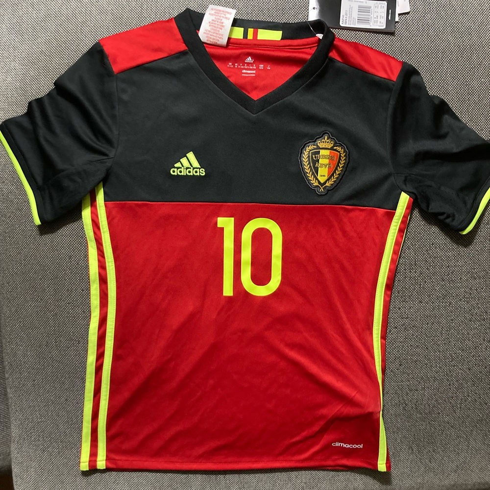 Rare BNWT Eden Hazard Belgium Jersey